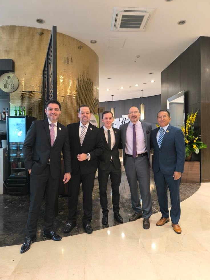 Atlas Transit leadership team in a glass-walled operations center